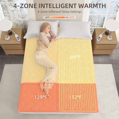 VapoShine ThermoMatt™ Heated Mattress Pad 2.0