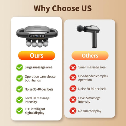 VapoShine DeepPulse™ 16 Head Massager