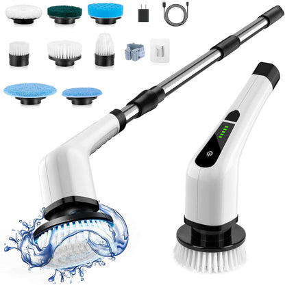 VapoShine PowerSpin™ 8-in-1 Cordless Scrubber