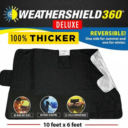 VapoShine WeatherShield360™ All-Season Windshield Protector