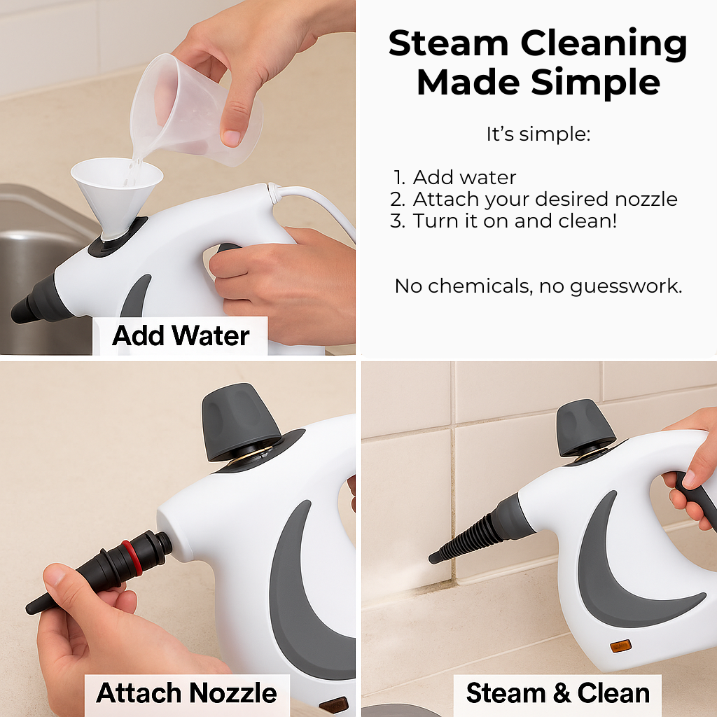 VapoShine™ SteamPro Cleaner 2.0