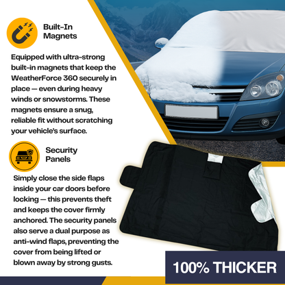 VapoShine WeatherShield360™ All-Season Windshield Protector